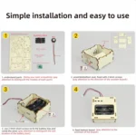 DIY Rooster DIY Science Experiment Kit & Education Model Toy Light Control Circuit Experiment Toys For Children Gift Toy - Image 11