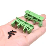 10set=20PCS PCB 35mm C45 DIN Rail Mounting Adapter Circuit Board Bracket Holder Carrier Clips - Image 5