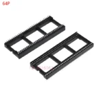 5/10PCS 28/32/36/42/48/52/54/56/64 pin IC SOCKET 1.778MM pitch DIP CHIP TEST HOLDER Adaptor 28P/32P/36P/42P/48P/52P/54P/56P/64P - Image 13