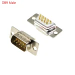 1Pcs Gold Solid Pin DB9 DB15 DB25 DB37 Hole/Pin Female/Male Welded Connector RS232 serial port D-SUB adapter 9/15/25/37 pin - Image 16