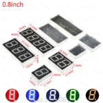 5Pcs LED Digital Tube Display 0.28/0.36/0.4/0.56/0.8-Inch 1/2/3/4-Bit 7 Segment Common Cathode/Anode Red/White/Yellow/Green/Blue - Image 7