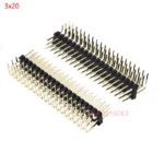 5PCS 90 degree Three Row Male 2.54MM Pitch Right Angle PIN Header Connector 3*2/3/4/5/6/7/8/10/20/40 PIN/P 3x/3/4/5/6/8/10/20/40 - Image 15
