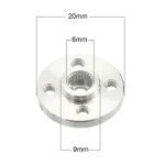 5pcs Metal Steering Gear Disc Stent 25T Servo Arm Round Type for MG995 MG996R RC Robot Car - Image 4