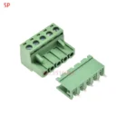 10Sets 2edg 2/3/4/5/6/7/8/9 Pin Screw Terminal Block Connector 5.08mm Pitch Plug + Straight Pin Header Socket For Pcb 2p 3p 4p - Image 7