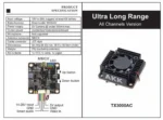 AKK Ultra Long Range VTX 4.9G 5.8G 3W up to 20km 80CH FPV VTX Drone Video Transmission For Rc FPV Drone - Image 8