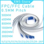 2PCS FPC FFC Ribbon Flexible Flat Cable 9/11/13/15/17/19/21/23/25/27/29 Pitch 0.5MM 1.0MM 500MM/600MM/800MM/1000MM/2000MM/3000MM