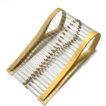 100PCS 1/8W Carbon Film Resistor 5% 2R4 24R 240R 2K4 24K 240K 2.4 24 240 R K Ohm 0.125W  0R--1M - Image 3