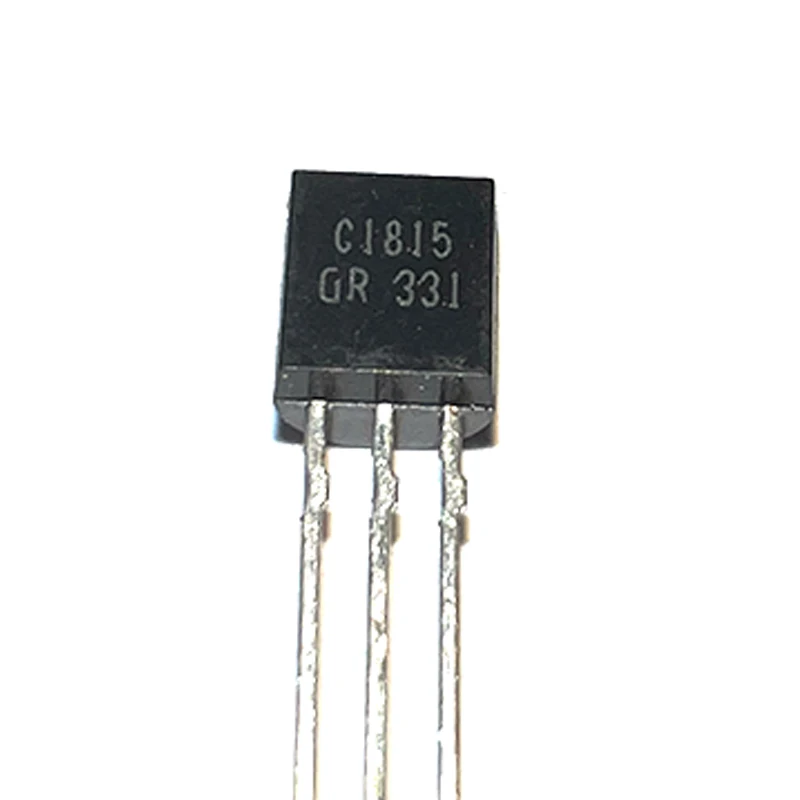 50pcs C1815 Transistor NPN Transistors 2SC1815 TO-92 50V 0.15A Triode New original Electronic component