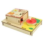 DIY Fire Alarm Circuit Kit Puzzle Handmade Science Technology Educational Kit Puzzle STEM Toy Gift for Children - Image 4