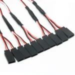 5pcs/lot 150mm 300mm 500mm RC Servo Y Extension Cord Cable Lead Wire for JR Futaba Rc Battery Drone Car Boat Helicopter Airplane - Image 4