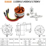 Brushless Motor 2-3S 4S 5S D2830 D2826 D3548 D3542 D3536 D3530 For RC Mini Multicopters Plane Fixed-wing Aircraft - Image 48