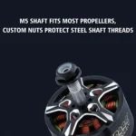 Surpass Hobby Bat S2806.5 2806 1300KV 1700KV Brushless Motor Alloy Shaft Compatible 5-6inch Propeller for RC FPV Racing Drone - Image 12