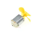 5SETS dc MICRO 130 GEAR motor with fan blade SMAll propeller 3-6V FOR ARDUINO DIY experiment 3V 6v - Image 3
