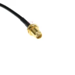 2pcs 20cm Sma Female Jack To Ts9 Right Angle Male Plug Connector Coaxial Cable Rf Antenna Adapter Rg174  Wire - Image 5