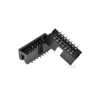 10pcs SMT 14 PIN 2.54MM pitch MALE SOCKET straight idc box headers PCB CONNECTOR DOUBLE ROW SMD 2x7PIN 2X7 14P DC3 HEADER - Image 2