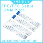 5PCS FPC FFC Ribbon Flexible Flat Cable 4/5/6/8/10/12/14/16/18/20/30/40Pin Pitch 0.5MM 1.0MM A-Type Wire Length