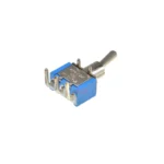 5PCS BLUE MINI MTS-102 RIGHT ANGLE Miniature toggle switch PCB Panel Mount SPDT 3PIN ON-ON power switche 6A/125V 3A/250V MTS102 - Image 3