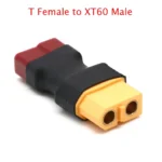 10pcs T Male Plug to XT60 Male / T Female Plug to XT60 Female Adapter For RC Helicopter Quadcopter LiPo Battery Plug Connector - Image 7