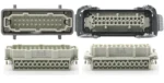 Industrial Rectangular Heavy Duty Connector HDC-HE-4/6/10/16/20/24/32/48 Core Pin 16A Waterproof Aviation Plug top and side - Image 37