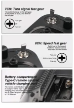 Turbo Racing C50-T 1:76 C50 Remote Control Truck Simulated Vehicle Lights and Horn RTR Version Toy Car - Image 25