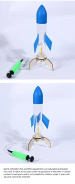DIY Rocket Sprinklers Toys Water Splash Rocket Outdoor Water Play Toy DIY Science Experiment Kit & Education Model Toy For Gift - Image 12
