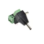 5PCS dc 3.5*1.35MM power PLUG connector 3.5X1.35MM MALE PLUG solderless terminal Screw Fastening Type 3.5mm x 1.35MM adapter - Image 3