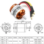 Brushless Motor 2-3S 4S 5S D2830 D2826 D3548 D3542 D3536 D3530 For RC Mini Multicopters Plane Fixed-wing Aircraft - Image 43