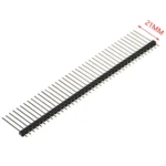 10PCS 1X40 Pin Single Row MALE 2.54MM PITCH 11MM/15MM/17MM/21MM/25MM LONG PIN Header connector Strip 1X40pin 1*40 40P 40Pin - Image 8