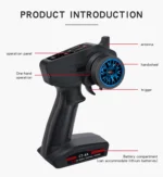 Hotrc CT-6A CT-4A 6CH 4CH 2.4GHz Radio System Transmitter Remote Controller with F-06A F-04A 6Ch Receiver for RC Car Boat Tank - Image 11