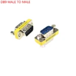 2pcs DB9 DB15 DB25 DB37 9/15/25/37 pin female to female/male to male RS232 serial port com CONNECTOR Mini Gender Changer adapter - Image 15