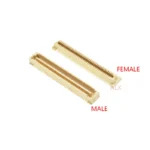 2PCS 0.8MM PITCH BOARD TO BOARD CONNECTOR SMT BTB MALE FEMALE CONNECTOR 2x40 pin 2*40 2X40PIN - Image 3