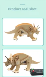 DIY Science Toys Children Educational STEM Kits Dinosaur Model Technologia Experimental Tool Wood Puzzle Games School Supply - Image 25