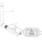 3DR Radio V5 Telemetry 433Mhz 915Mhz 1000MW/500MW Air and Ground Data Transmit Module with OTG cables for APM 2.8 /Pixhawk 2.4.8 - Image 4