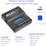 iMAX B6AC 80W 6A Lipo Battery Balance Charger LCD Display Discharger For RC Model Li-ion LiFe Nimh Nicd PB Lipo Battery Charging - Image 17