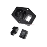 10a Ac250v 3 In 1 Fuse Power Supply Socket Plug Adapter Fuse With Power Switch For Makerbot For Ultimaker 3d Printer Parts Fuse - Image 4
