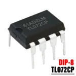 10PCS/LOT TL072CP DIP-8 TL072 IC Dual Operational Amplifier Chipset