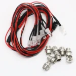 2 / 4 / 6 / 8 Lights 70cm Lenght RC LED Night Headlamps Headlights 3/5mm LED Light for Model Drift Crawler Car For RC Car - Image 29
