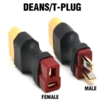 10pcs T Male Plug to XT60 Male / T Female Plug to XT60 Female Adapter For RC Helicopter Quadcopter LiPo Battery Plug Connector - Image 12