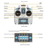 MicroZone MC6C Mini V2 2.4G 6CH Controller Transmitter w/ Receiver Radio System For RC Airplane Drone Multirotor Helicopter Boat - Image 6