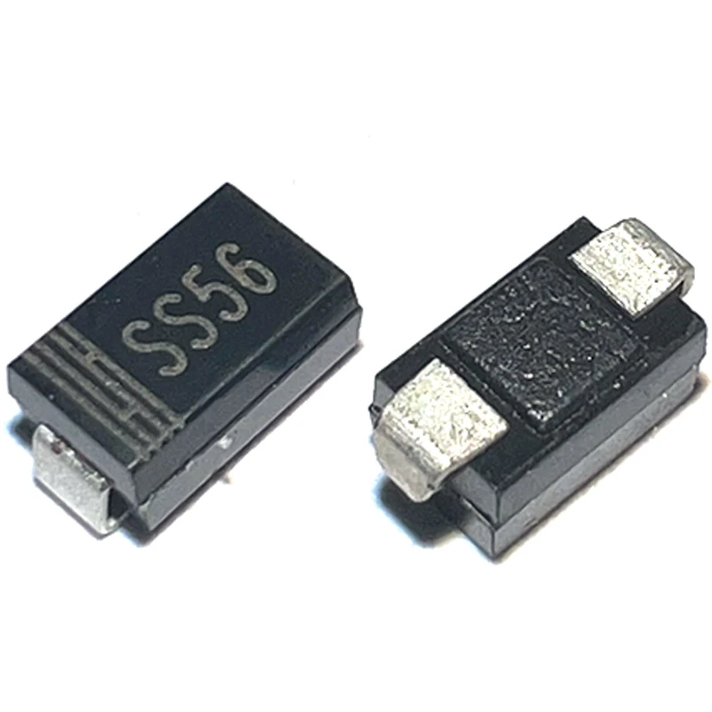 50pcs SMD SS56 Schottky Diode Rectification SMA DO-214AC 5A/60V  SR560