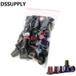 30PCS/LOT WH148 Potentiometer Knob Kits New Plastic Knobs Cap 6mm Shaft Hole AG2 Yellow Orange Blue White Red 5Values*6PCS=30PCS - Image 3