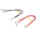 10pcs 20CM 30CM 2.8MM/4.8MM/6.3mm 2.8/4.8/6.3 female Spade Crimp Terminal Connector with wire red black for rocker switch - Image 3