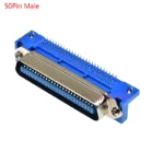 1PCS Male Female Centronics Connector 57 Series 14/24/36/50Pin 90 Degree PCB Mount DIP Type Printer Socket - Image 11