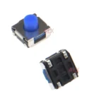 20pcs 6*6*5mm 4Pin SMD Waterproof Silicone Tact Switch 6x6x5mm 4P Micro Push Button Tactile Switchs Transparent Blue - Image 6