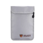 Fireproof Money Safe Bag Fire & Water Resistant Dual-Pocket Zipped Document Bag Safe Pouch 27x17.5mm - Image 17