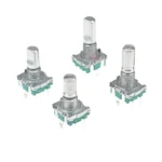 5PCS EC11 360 Degree Rotary Encoder with switch Audio Digital Potentiometer Handle 15MM 20MM 5PIN push button Coding SWITCH knob - Image 2