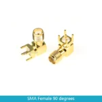 10pcs Sma ke/khd/kwe Rf Adapter Female Jack Connector Right angle/straight Solder Type Antenna Connector Pcb Mount 17mm 20/23 Mm - Image 10