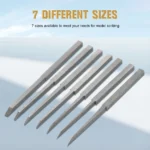 Prime Model Scriber with Blade Resin Carved Scribe line Hobby Cutting Tool Chisel 7 Replace Blades For RC Car Airplane - Image 5