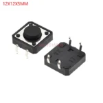 20PCS Tactile Tact Mini Push Button Switch Micro Switch 12x12 12*12*4.3MM 5MM 6 7 8 9 10 11 12 MM 4Pin - Image 14
