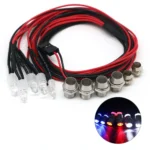 2 / 4 / 6 / 8 Lights 70cm Lenght RC LED Night Headlamps Headlights 3/5mm LED Light for Model Drift Crawler Car For RC Car - Image 4